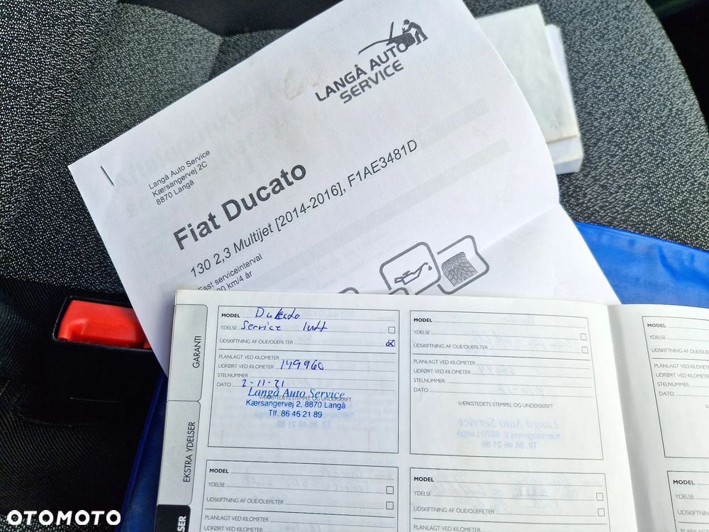 Fiat DUCATO 2,3 MJT 130 KONNY ŚREDNIAK WYSOKI L2H2 WEBASTO GWARANCJA - 27