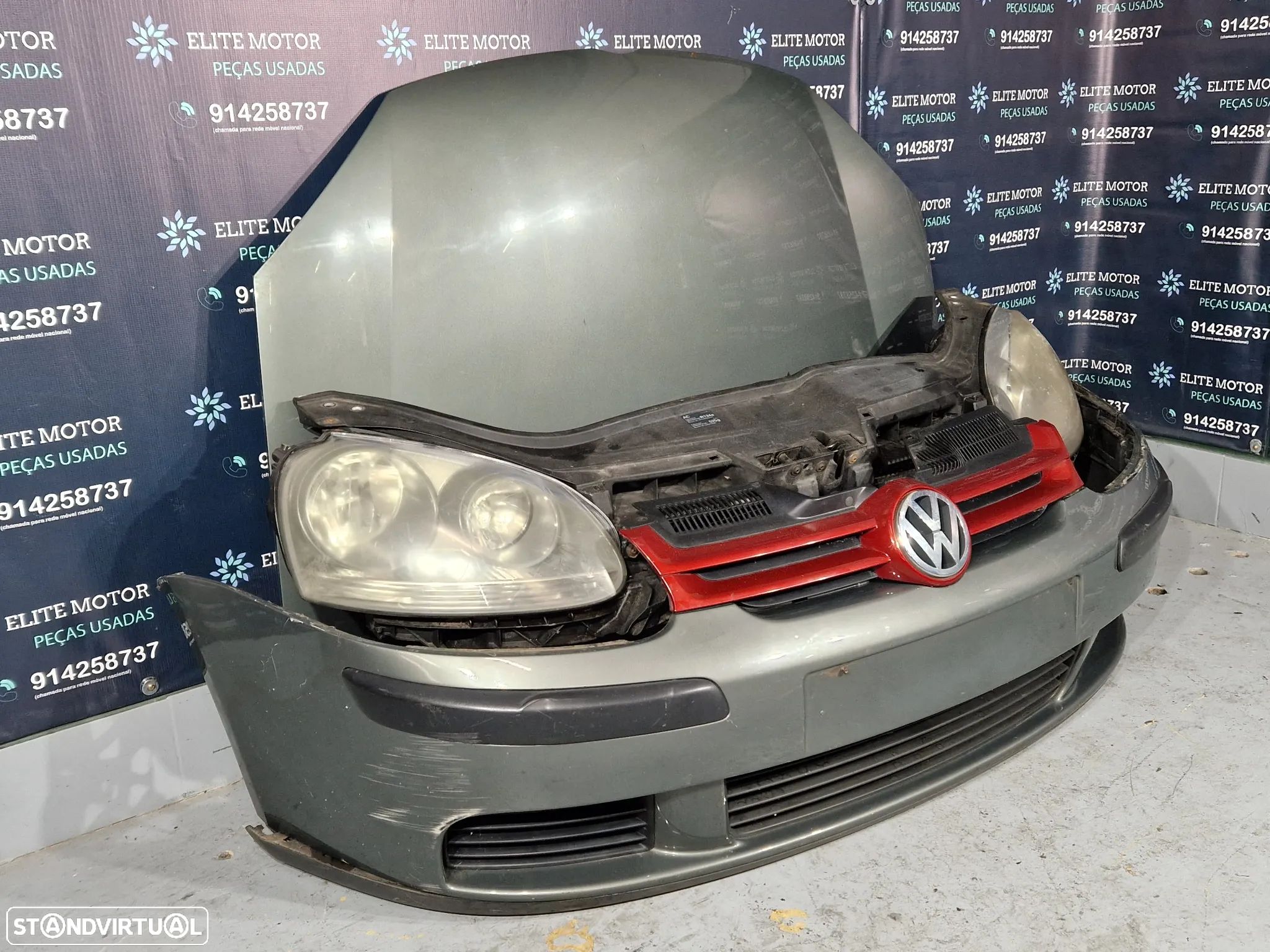Frente completa usada VW GOLF 5 V 1.9 TDI 105CV Capot parachoques oticas radiadores Volkswagen - 1