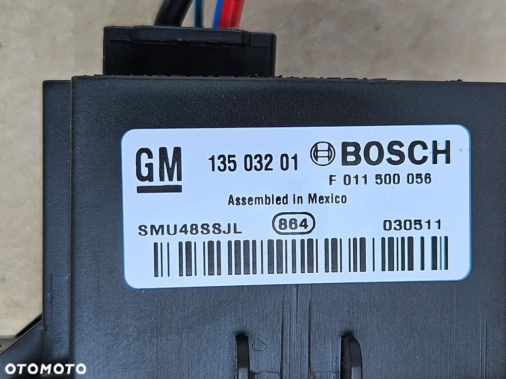 Opel Astra J 4 IV rezystor sterownik dmuchawy 13503201 - 2