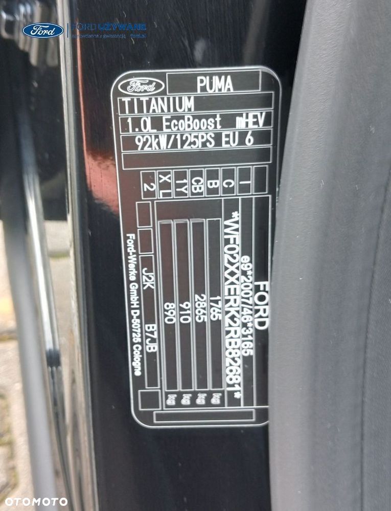 Ford Puma 1.0 EcoBoost Titanium - 22