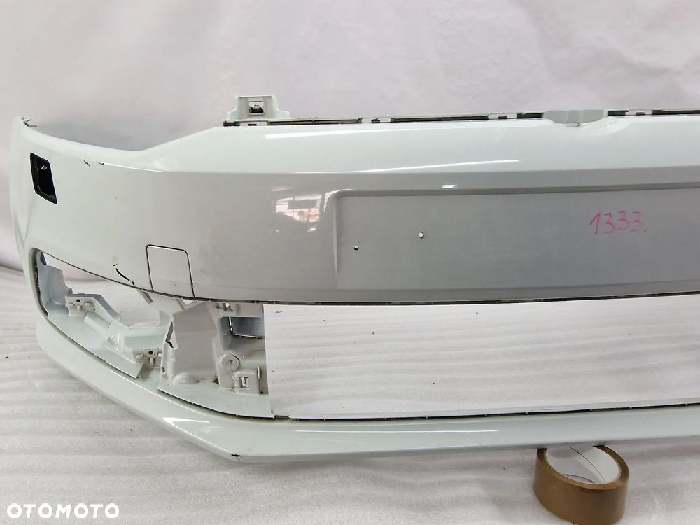 VW POLO 6C0 14- ŁADNY ZDERZAK PRZEDNI PRZÓD NA SPRYSKI , KOLOR BIAŁY , NR 6C0807221 , NR AUKCJI NZ1333 - 11