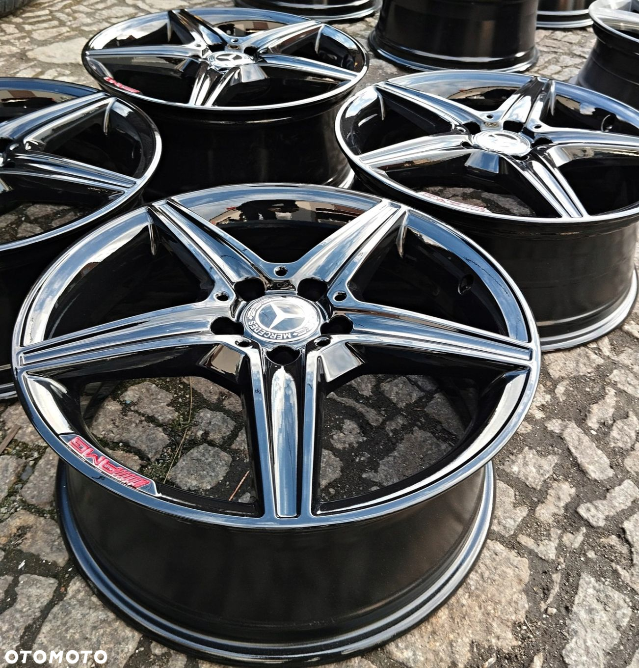 FELGI ALU MERCEDES 5X112 18 7,5 ET44 C KLASA W205 A205 W204 - 4
