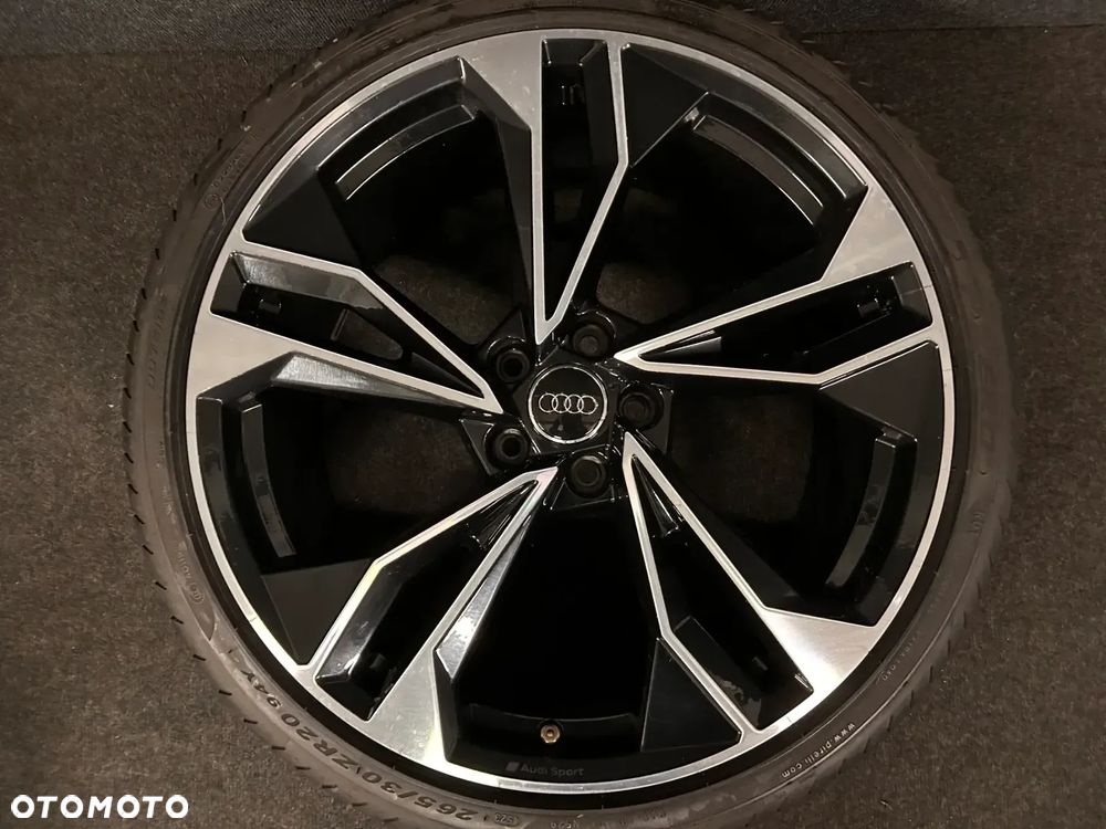 Oryginalne Koła Audi A5, S5, RS5 8T0, A4, S4, RS4 B8, B9 20 cali 5x112 4szt. Ładne! Opony letnie Pirelli! - 8