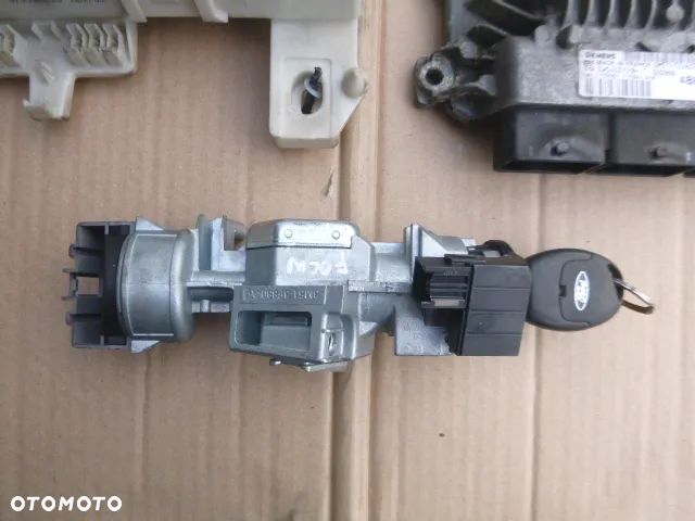 ZESTAW STARTOWY KOMPUTER STACYJKA IMMOBILIZER FORD FOCUS MK2 1.8 TDCI - 11