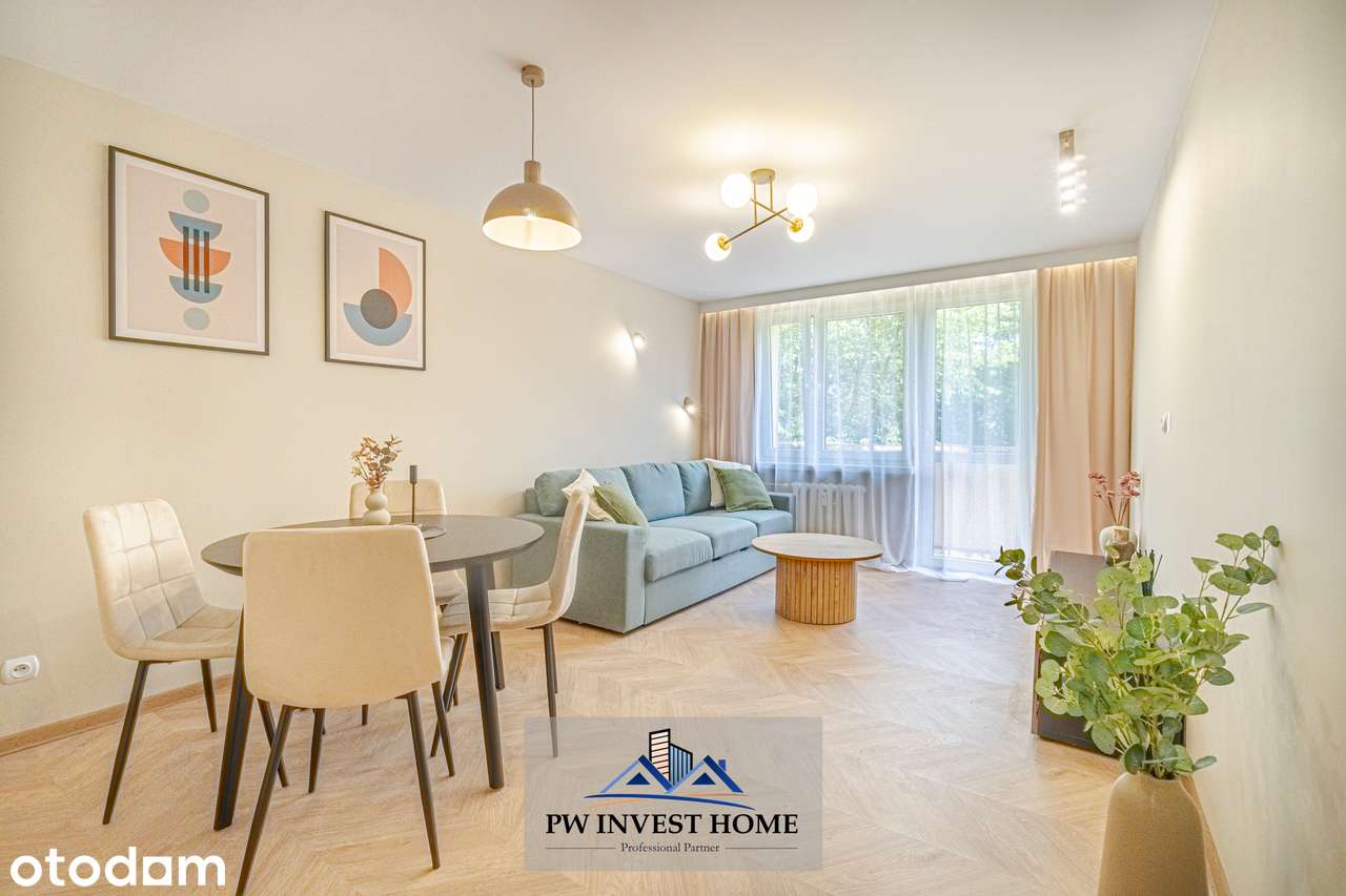 Nowoczesne 48m² po remoncie, Balkon, 1 piętro
