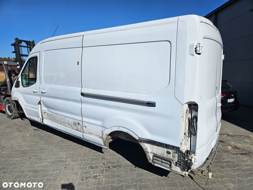 ford transit custom mk8 błotnik lewy przód frozen white z2 - 2