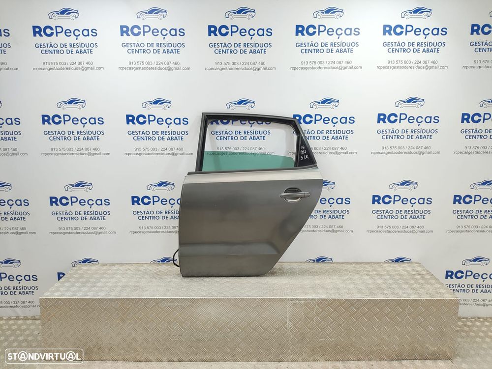 Porta Traseira Esquerda VW Volkswagen Polo 5 6R 5 Portas - 2