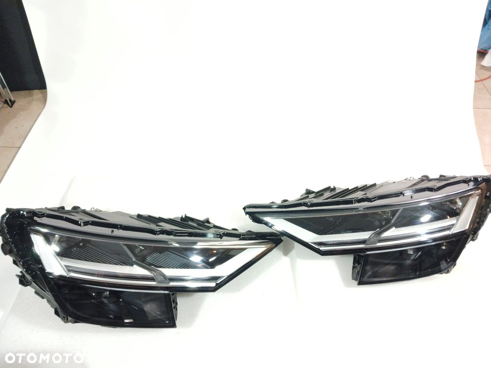 Audi Q8 lampy przednie FULL LED komplet lewy prawy oryginał - 1