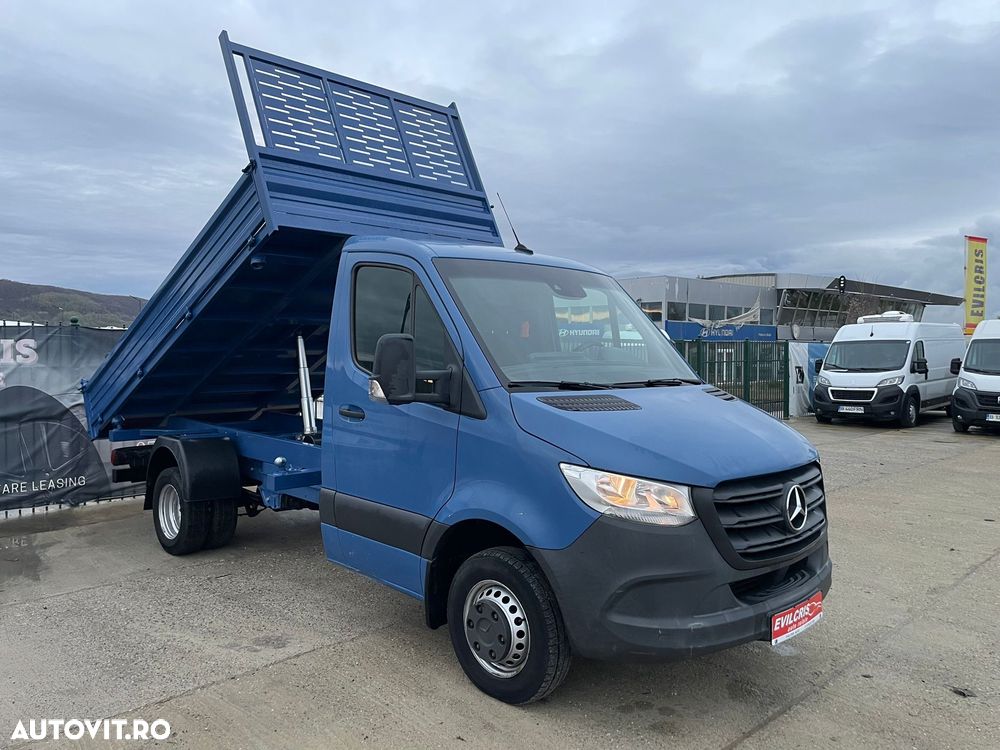 Mercedes-Benz Sprinter BASCULABIL AXA DUBLA SPATE Bena 3.8 m - 4