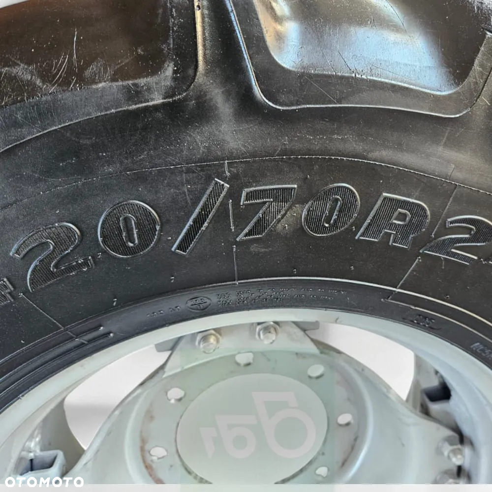 Koła Przednie 420/70 R24 Opona Goodyear Felga Titan Deutz-fahr Agrotron 140 - 3