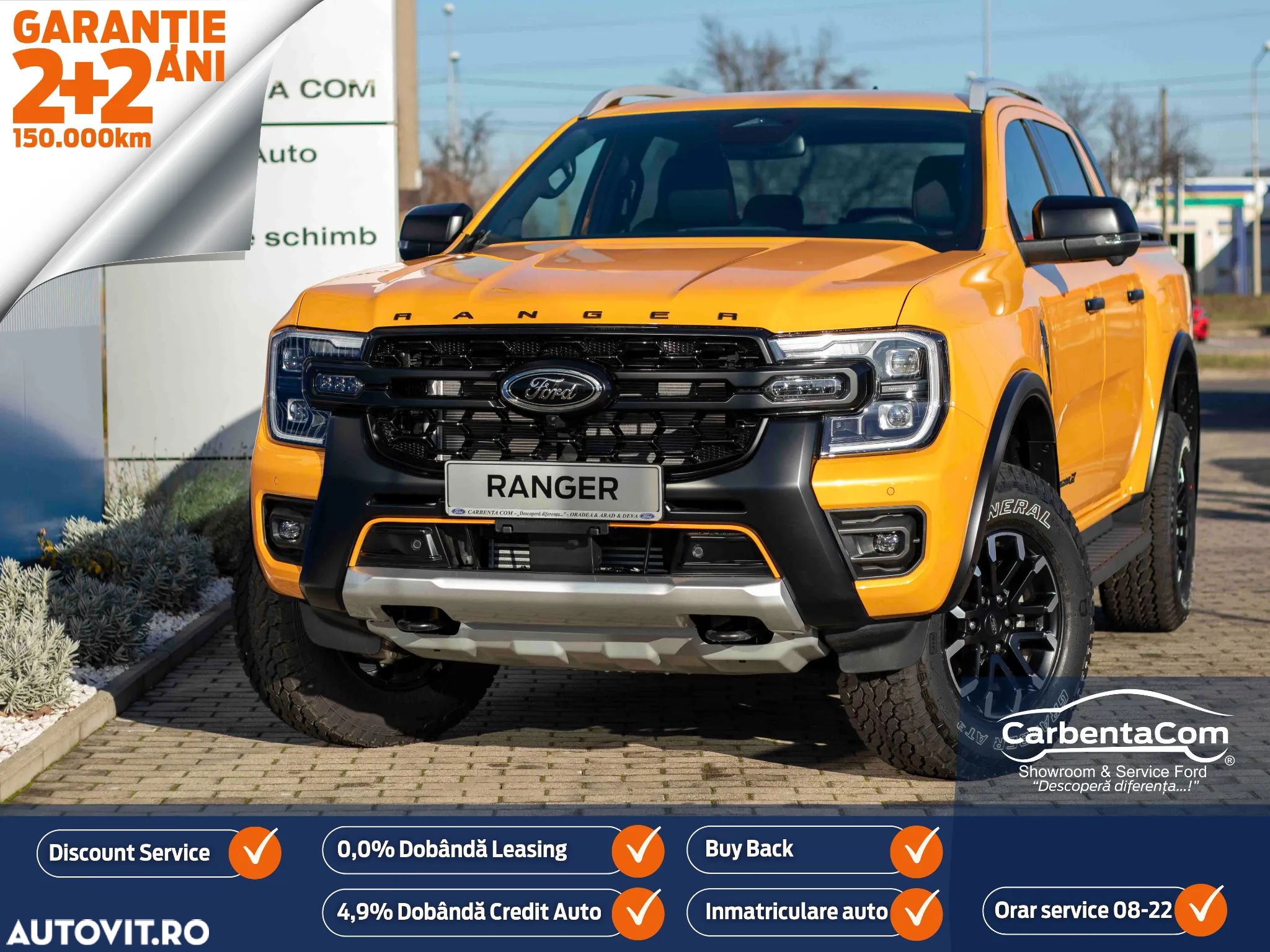 Ford Ranger Pick-Up 2.0 TD 205 CP 10AT 4x4 Double Cab Wildtrak X - 1