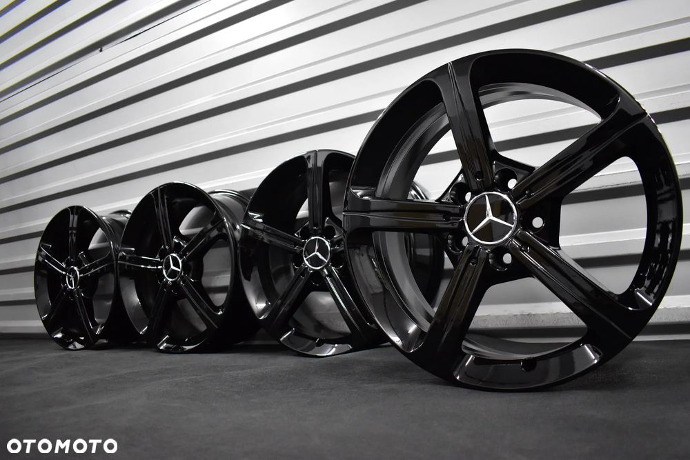 Felgi 5x112 R17 Mercedes A W176 W177 B C E CLA GLA V Vito ORYGINAŁ - 1