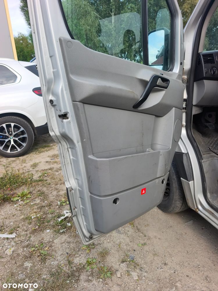 Drzwi lewy przód lewe Mercedes Sprinter w906 srebrne L766 silver metalic - 3