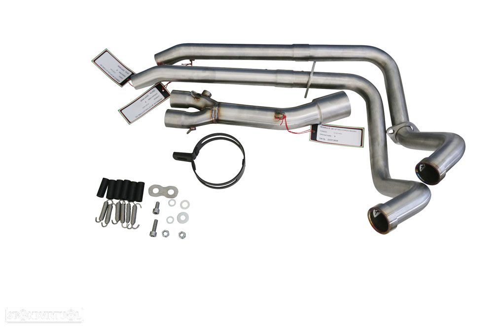 escape gpr branco ceremico yamaha mt-07 homologado - 2