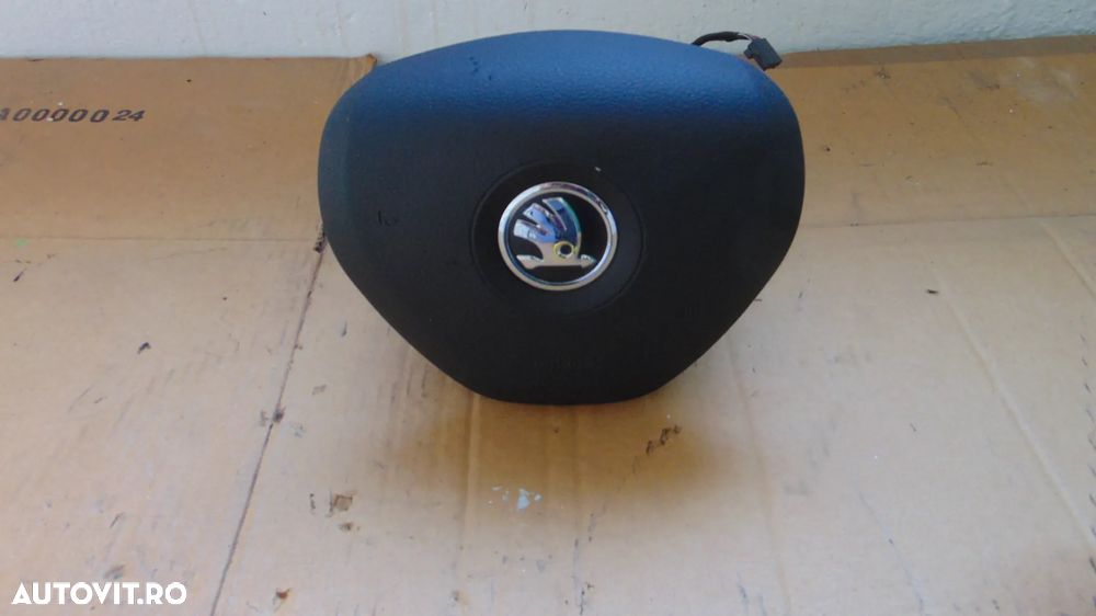 Airbag volan Skoda Fabia 3,Octavia 3,Rapid 3,Superb 3,an 2017-2020cod 5JA880201D - 2