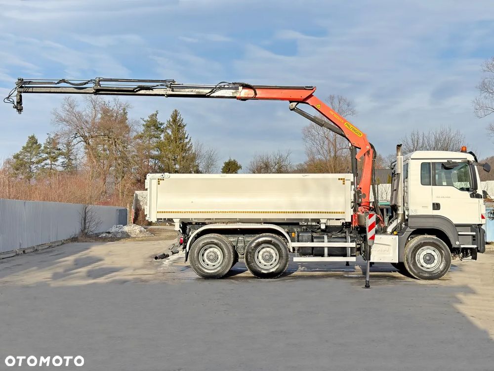 MAN TGS 26.400 *WYWROTKA 4,90m * PALFINGER PK 16001 K + PILOT * 6x4 - 6