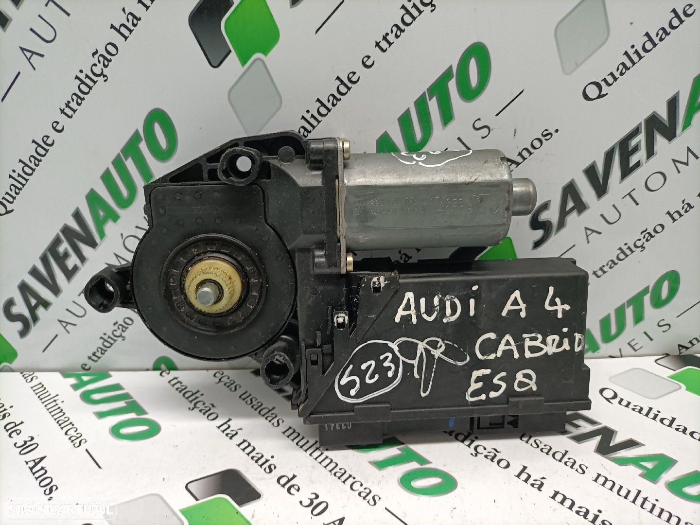 Motor Elevador Frente Esquerdo Audi A4 Cabriolet (8H7, B6, 8He, B7) - 1