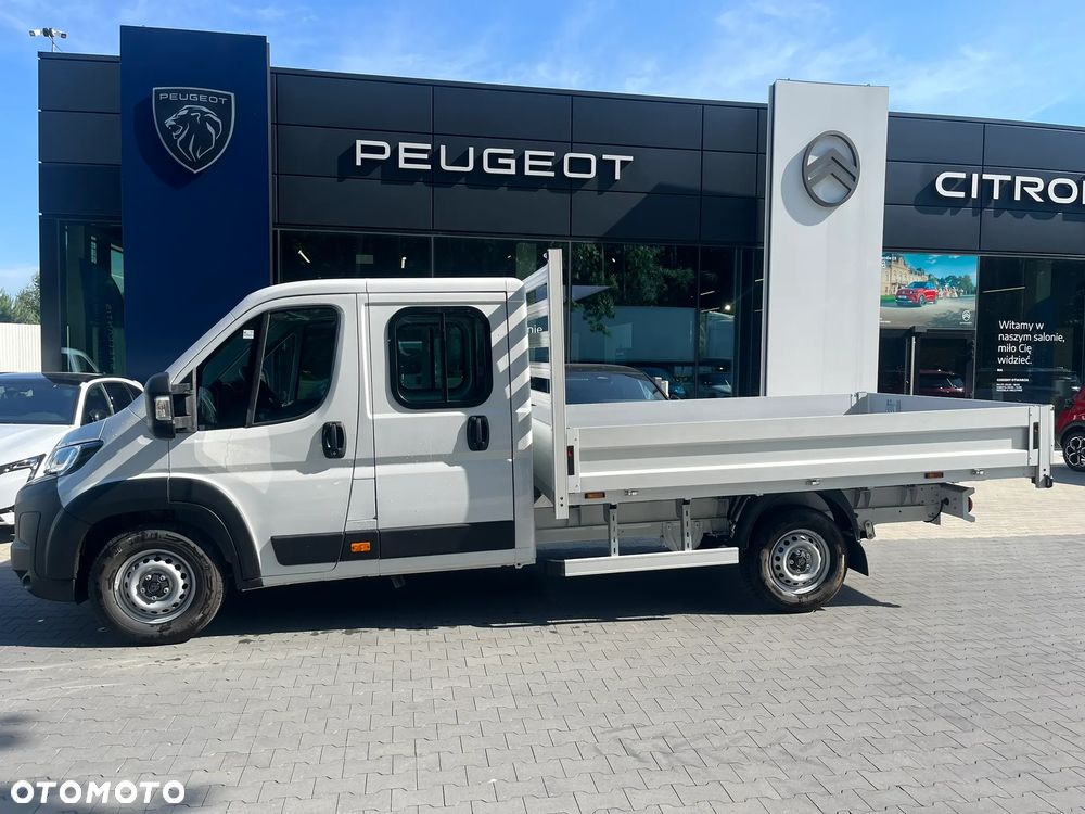 Peugeot Boxer Doka Podwójna Kabina| Skrzynia| 6 PALET|140KM MT6| Euro 6E |DMC 3.5t - 3