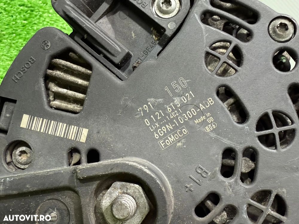 ALTERNATOR LAND ROVER FREELANDER 5 USI 2 2.2 DIESEL 2008 COD OEM 6G9N-10300-ADB 2007-2011 - 8