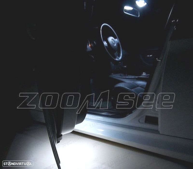 KIT COMPLETO 17 LAMPADAS LED INTERIOR PARA BMW SERIE 3 E90 SEDAN 330XD 330D XDRIVE 330I 330XI 335D M - 2