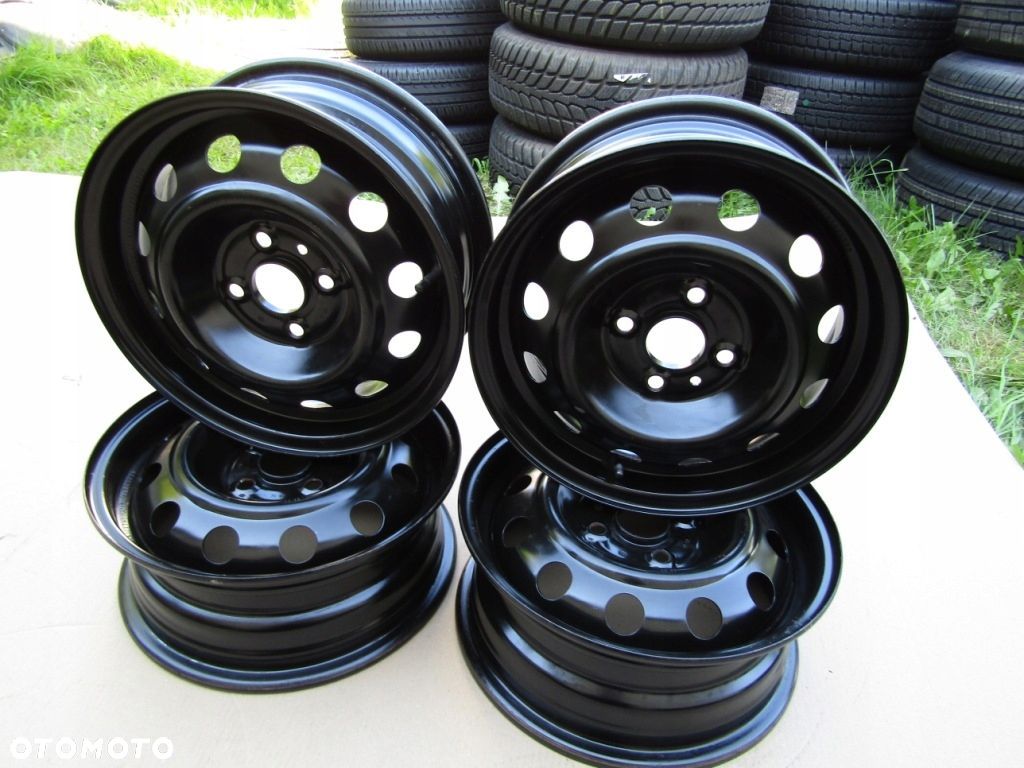 4x Felgi 14 Kia Rio II Picanto I Hyundai i10 I20 Accent 5,5j 4x100 ET46 - 1