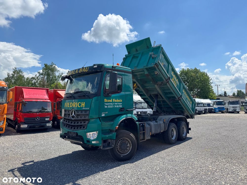 Mercedes-Benz AROCS 3348 6x6 MEILLER 3 STRONY BORDMATIC - 2