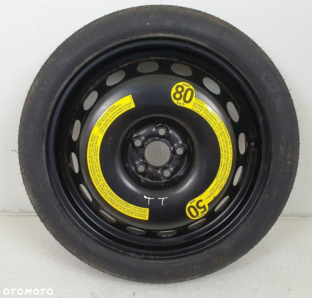 KOŁO ZAPASOWE DOJAZDOWE 125/70/R18 AUDI TT 8N - 1