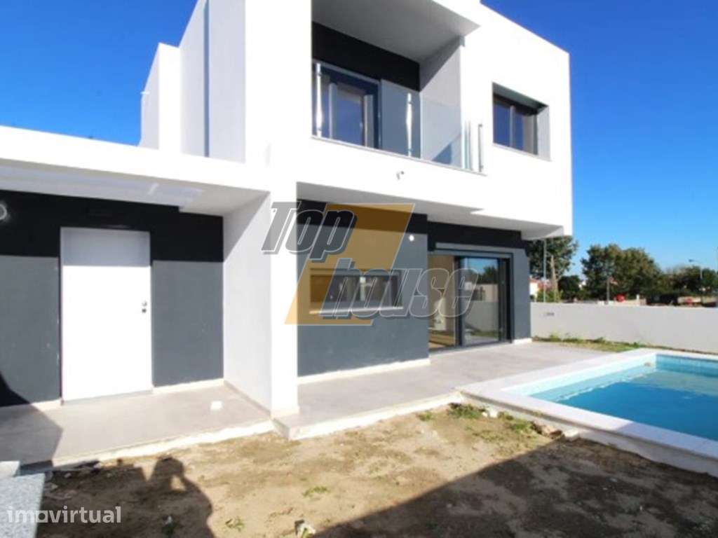 Moradia isolada V4 com piscina -Charneca de Caparica - Grande imagem: 2/23