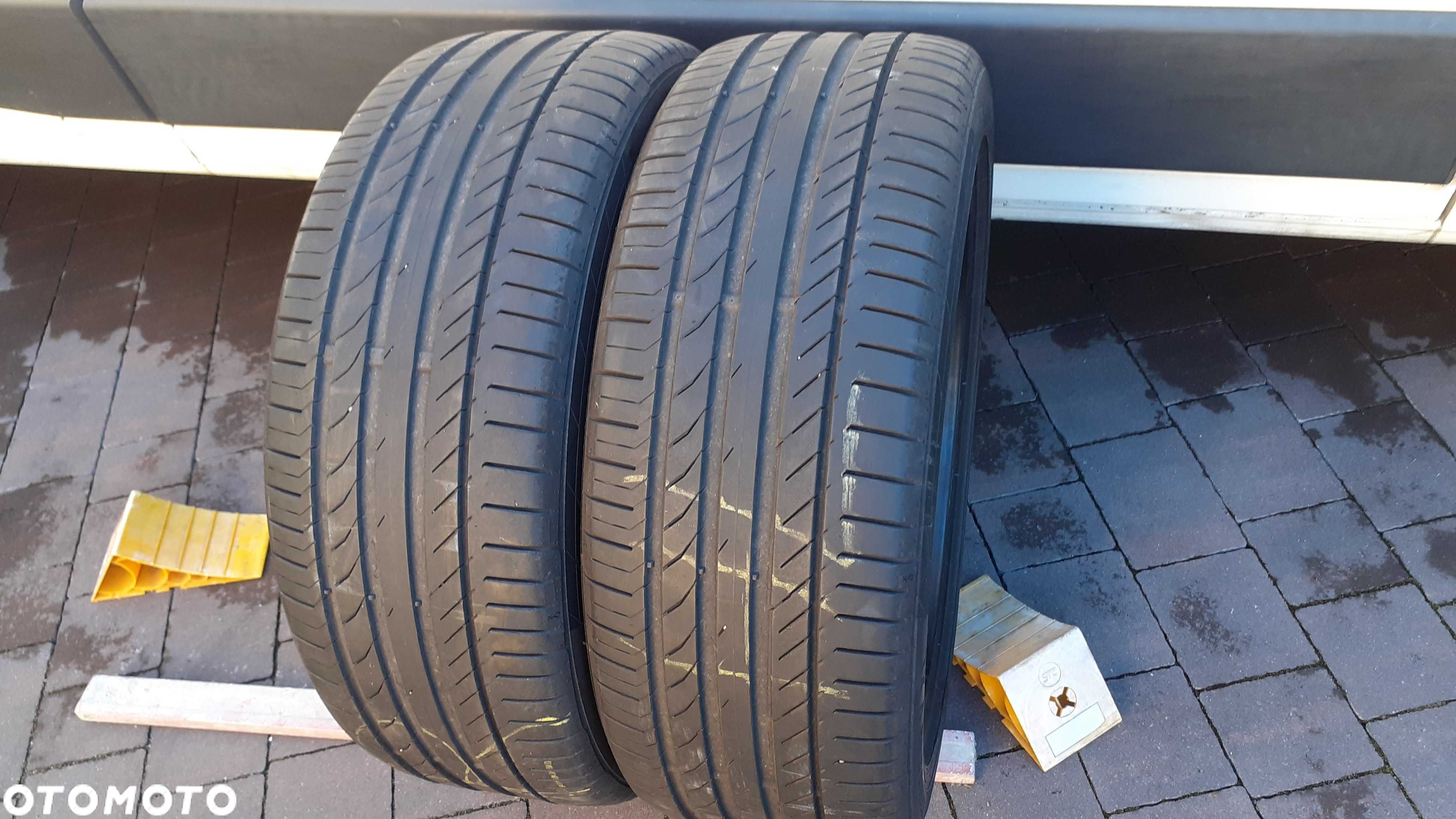 Opony 2x CONTINENTAL Sport Contact 5 235/45R19 99V 6-6,5 mm, 2018r. - 1