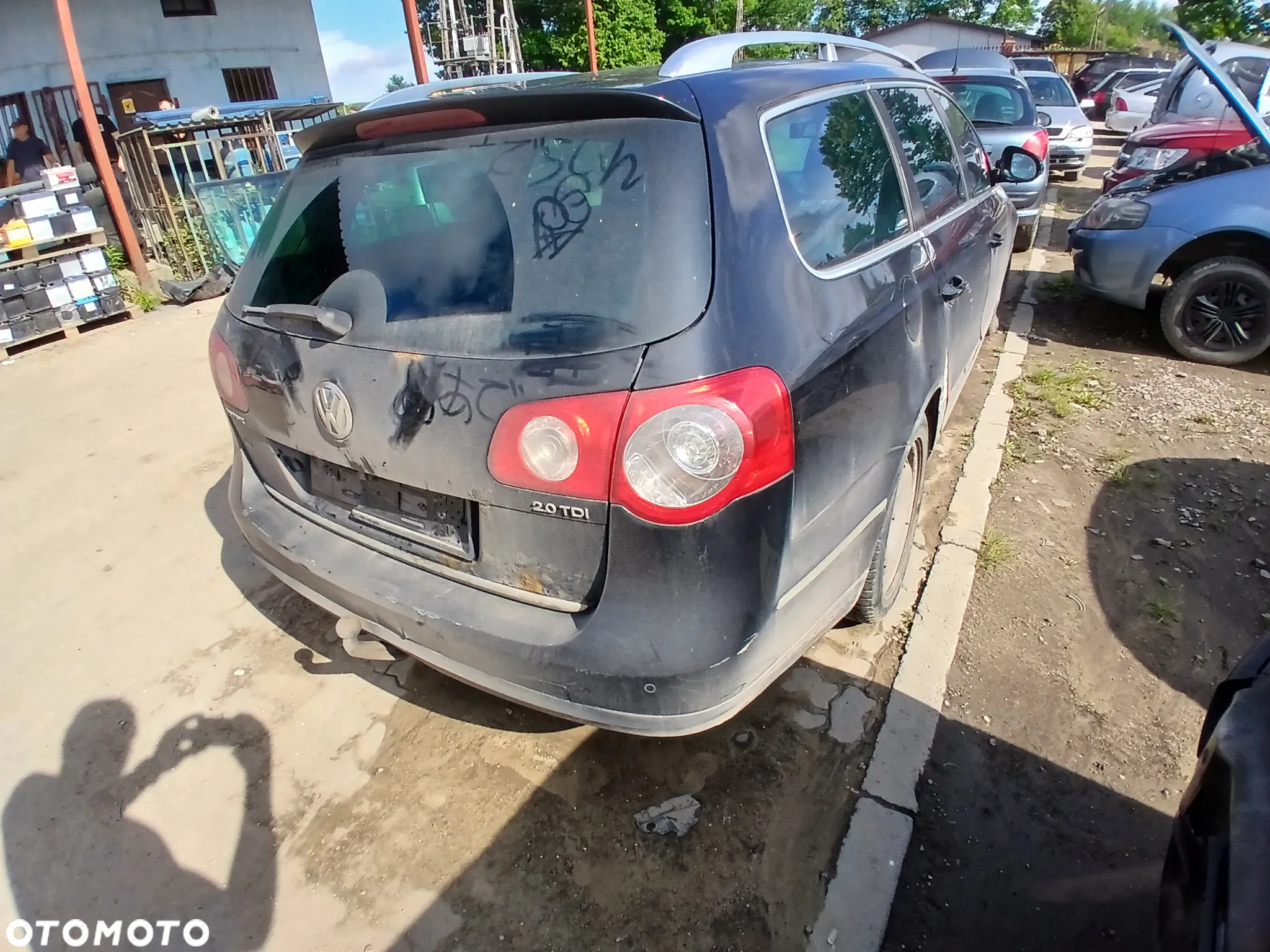 volkswagen passat B6 LC9X maska pokrywa silnika klapa bagażnika zderzak lampa reflektor pas przedni - 4
