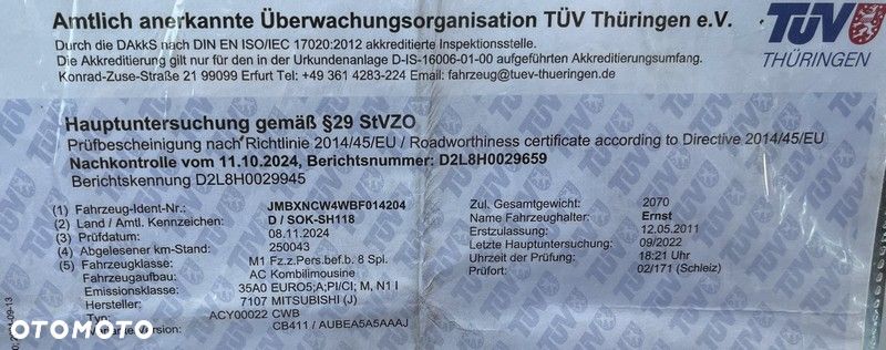 Mitsubishi Outlander 2.0 2WD 35 Jahre - 39