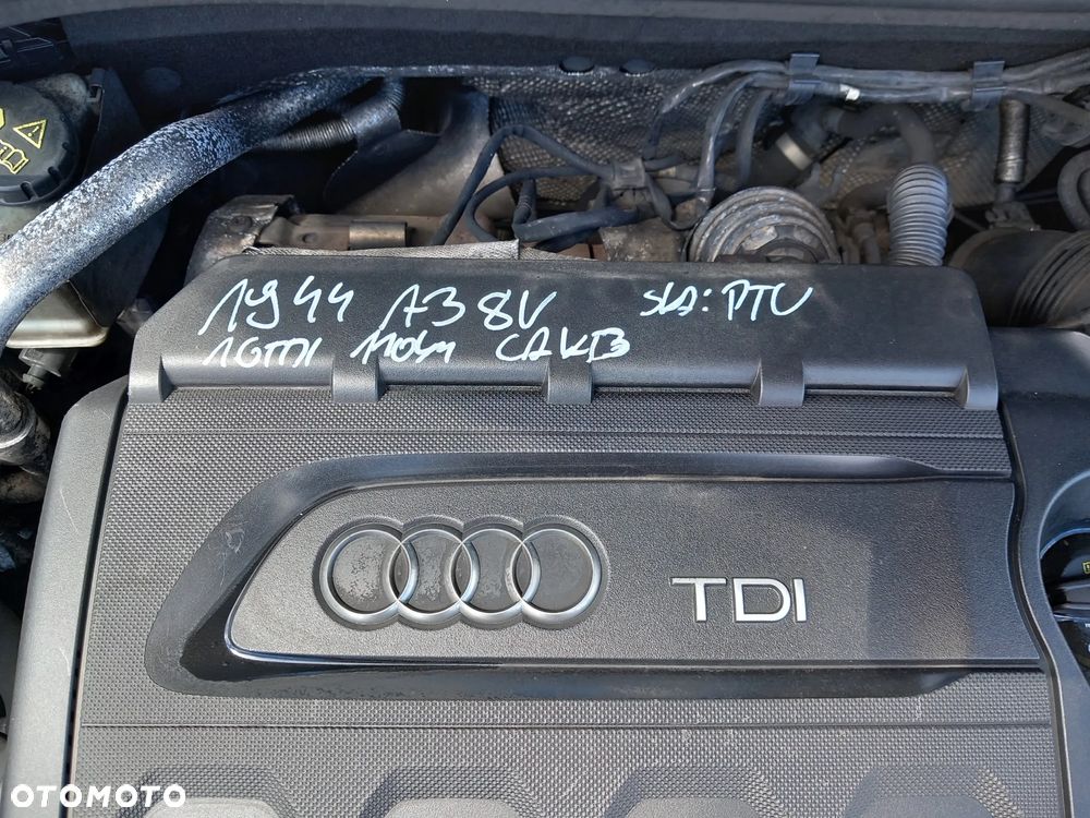 AUDI A3 8V SILNIK 1.6 TDI 16V 110KM DIESEL OZNACZENIE: CRKB - 2