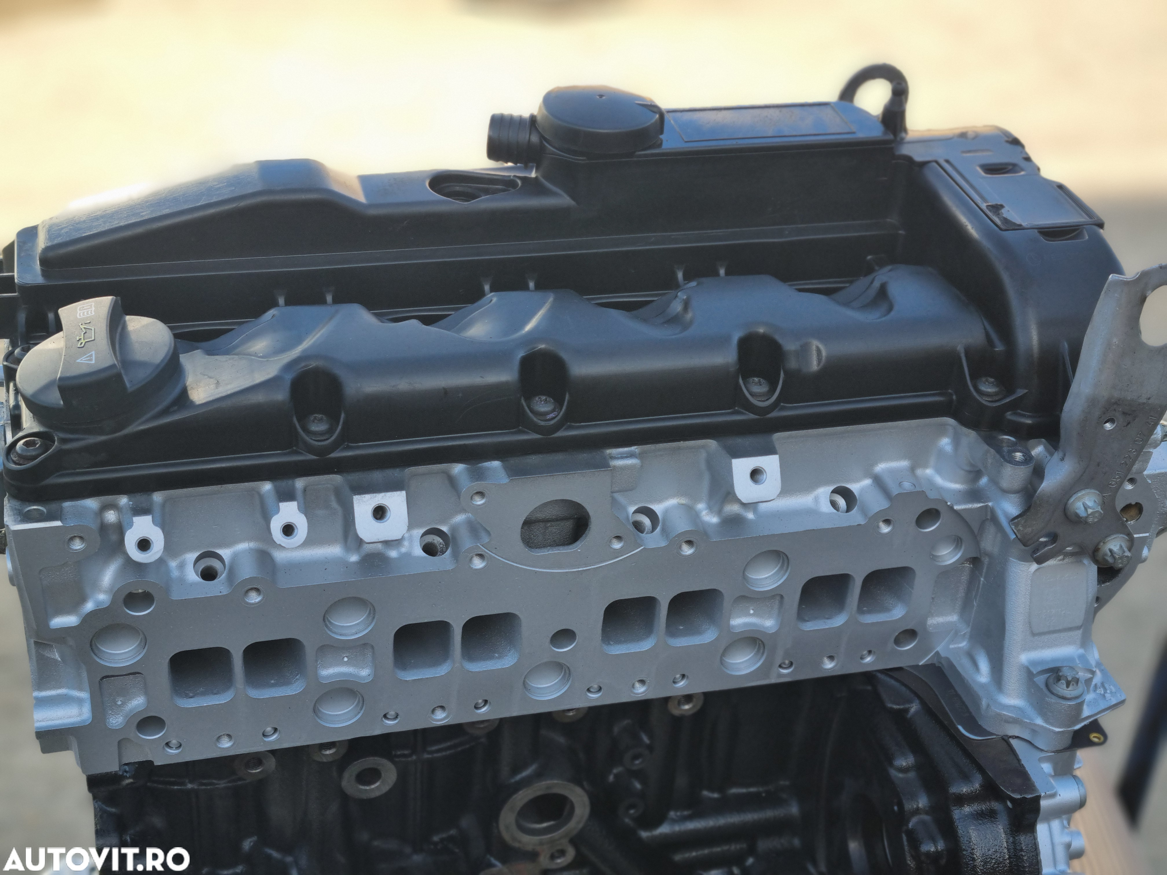 motor mercedes 2.2 cdi euro 5 cod 651, reconditionat total,pistoane, vibrochen, cuzineti, segmenti, linie, totul nou! - 3