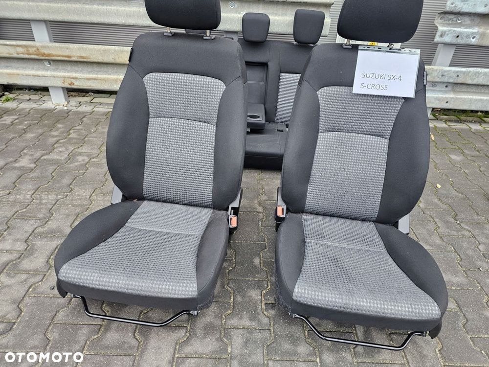 suzuki sx-4 s-cross 21- fotele kanapa komplet przód tył - 13