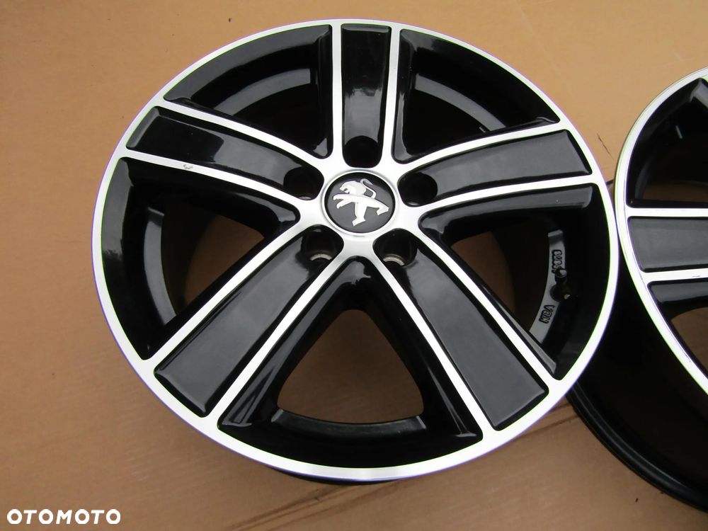 4x Felgi Aluminiowe 16 Citroen Jumpy IV Berlingo III C4 II Picasso Peugeot Expert Partner III Rifter 407 308 508 Toyota Proace 7 j 5x108 ET37 WZMACNIANE - 17