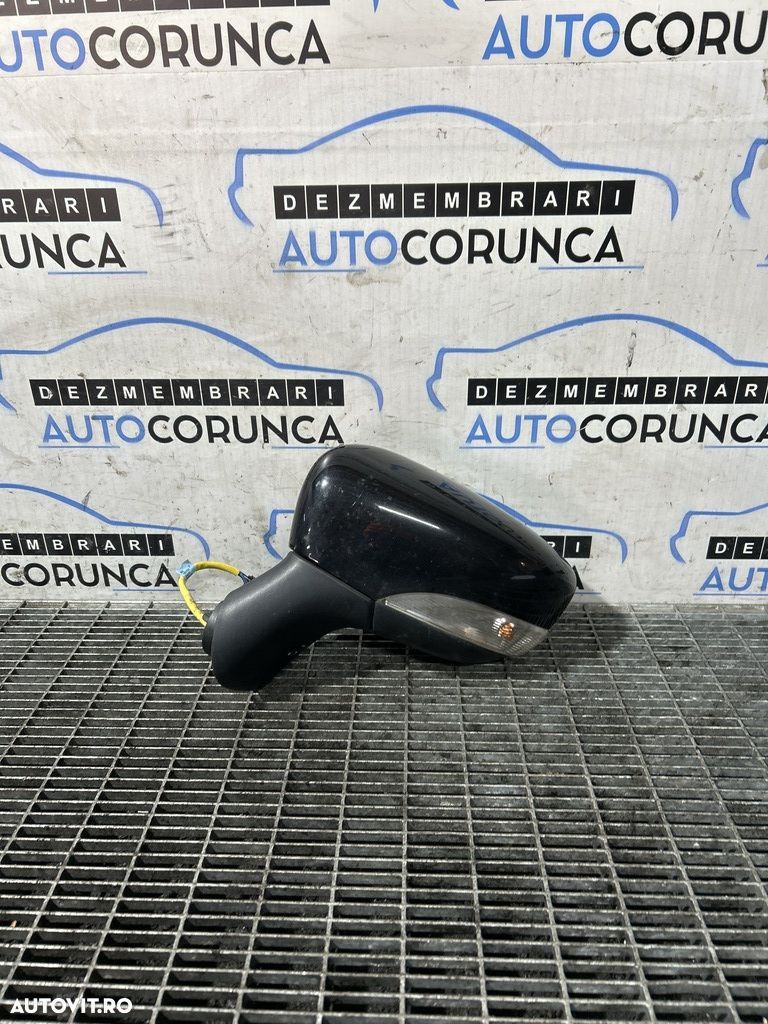 Oglinda stanga Renault Captur 2013 - 2017 4 Usi PORTOCALIU (1202) Fara rabatare - 1