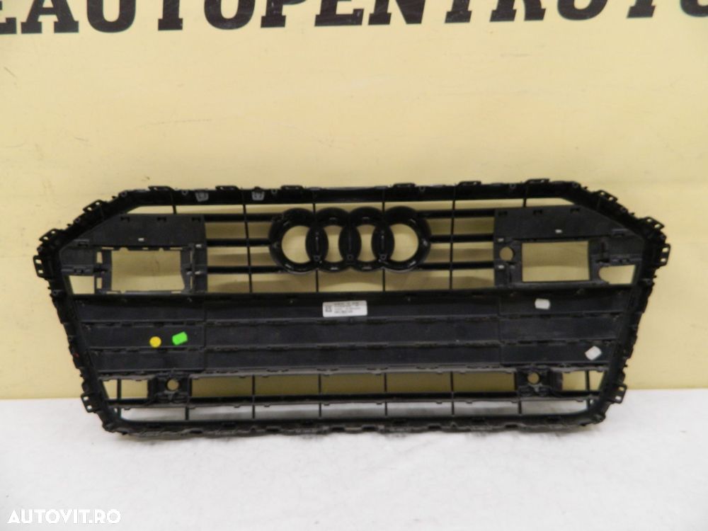 Grila radiator Audi A6 4K C8 NIGHT PACKET, 2018 2019, 2020, 2021, 2022, 2023, cod origine 3K0853651. - 5