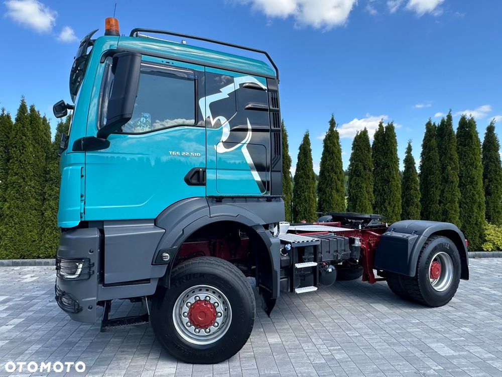 MAN / TGS / 18.510 / 4x4 / STAŁY NAPĘD + REDUKTOR  / ALLROAD / - 14