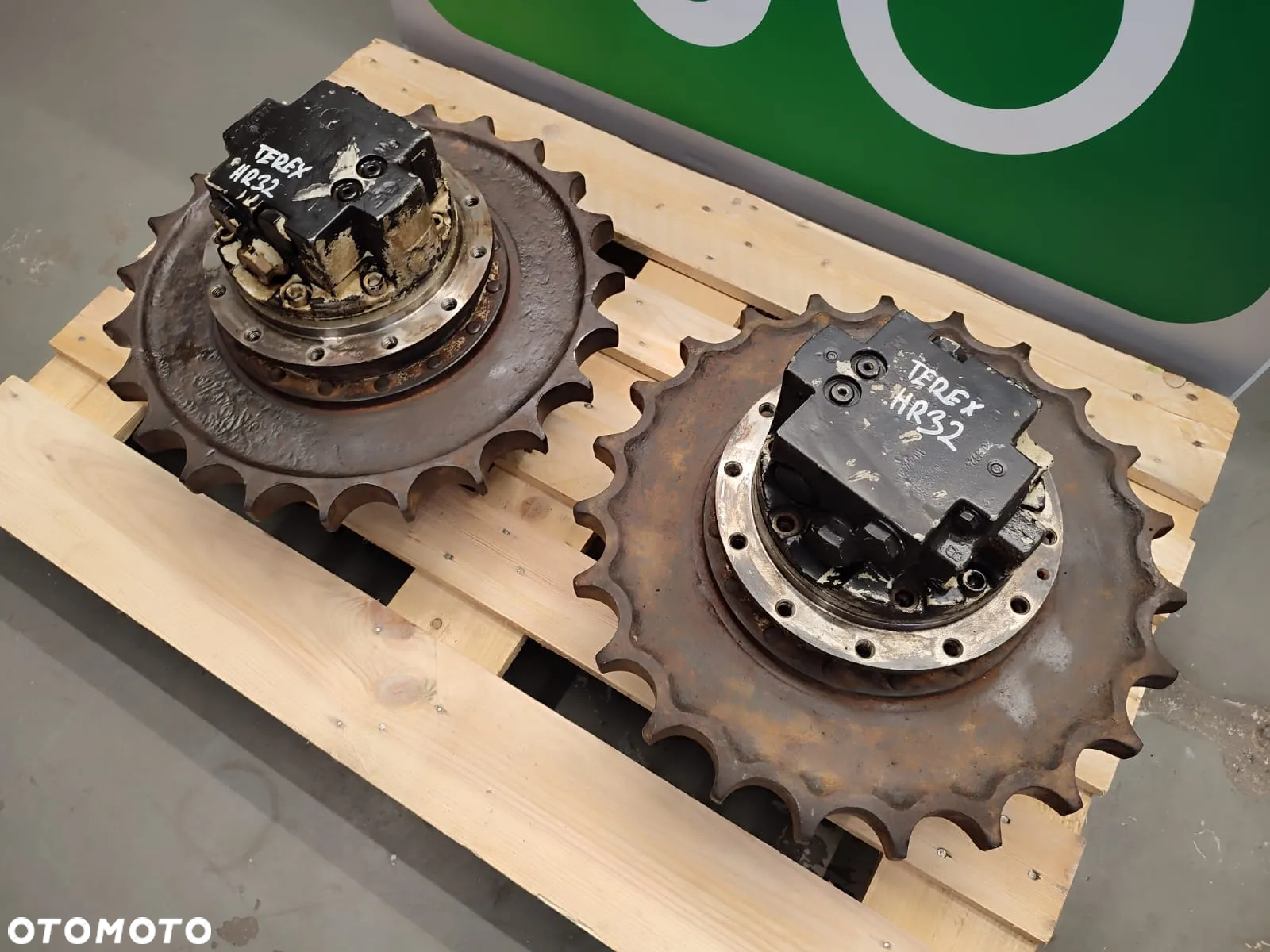 Zwolnica Hydromotor REXROTH GFT9T22039 TEREX HR 32 - 3