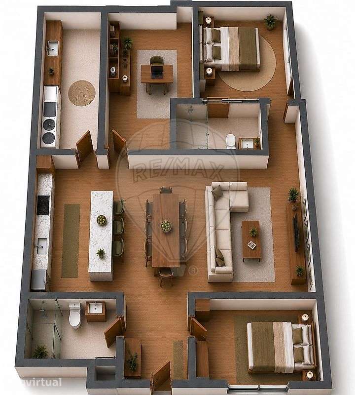 Apartamento T2 para venda - Grande imagem: 4/5