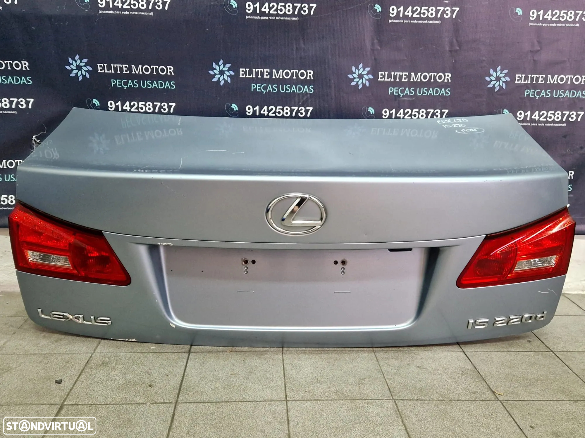 Tampa da mala usada LEXUS IS220D farolins ENVIO GRÁTIS - 3