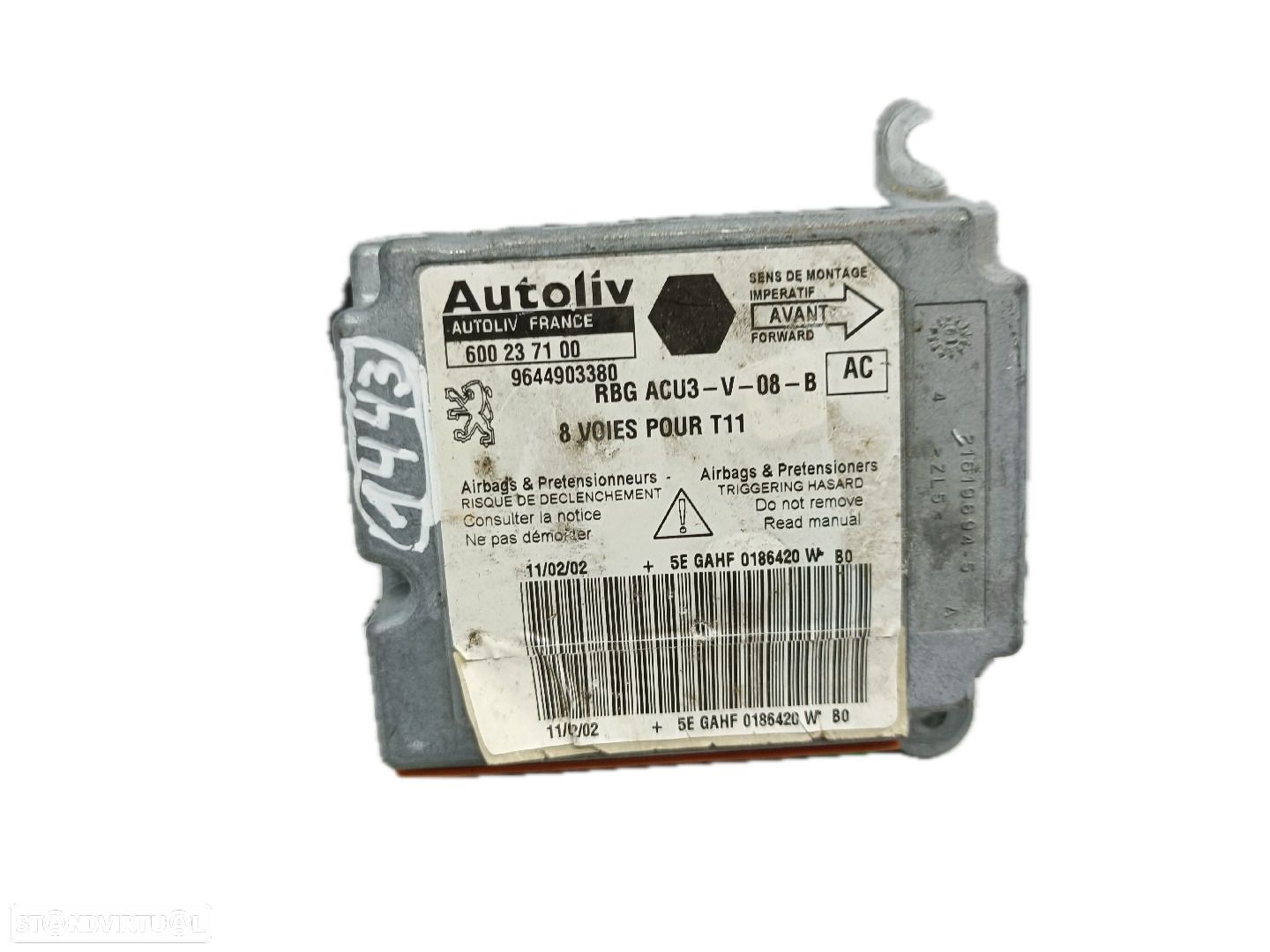 Centralina Airbags Peugeot 206 Hatchback (2A/C) - 1