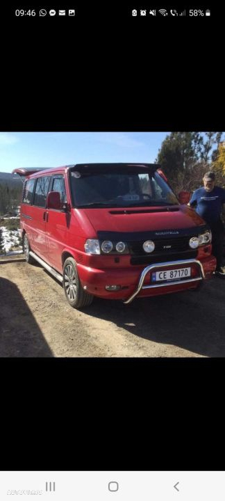 oglinzi cromate vw t4 , deflector capota,manere usi inox, măsuță bord, huse scaun,paravanturi geam - 11