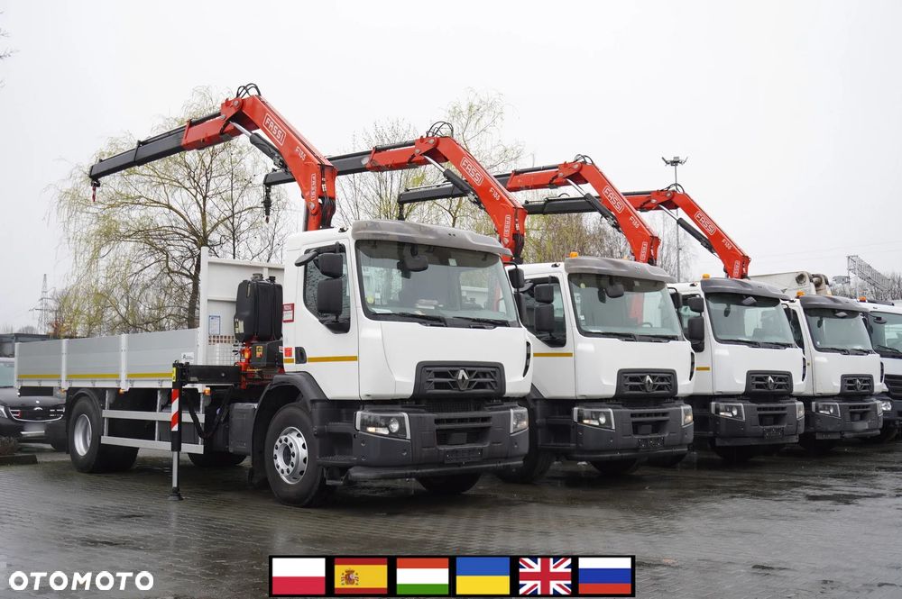 Renault C280 DTI 8 / HDS Fassi F135A.22 / Pilot / Rotator / Platforma 15 EPAL / 8 szt. - 1