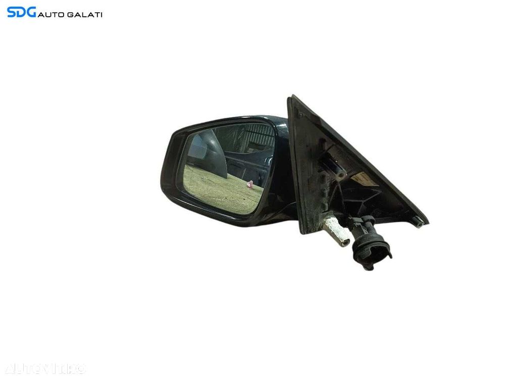Oglinda Electrica Stanga cu Pliere Rabatare BMW Seria 5 F10 2009 - 2014 Culoare 300 Alpinweiss [C5266] - 5