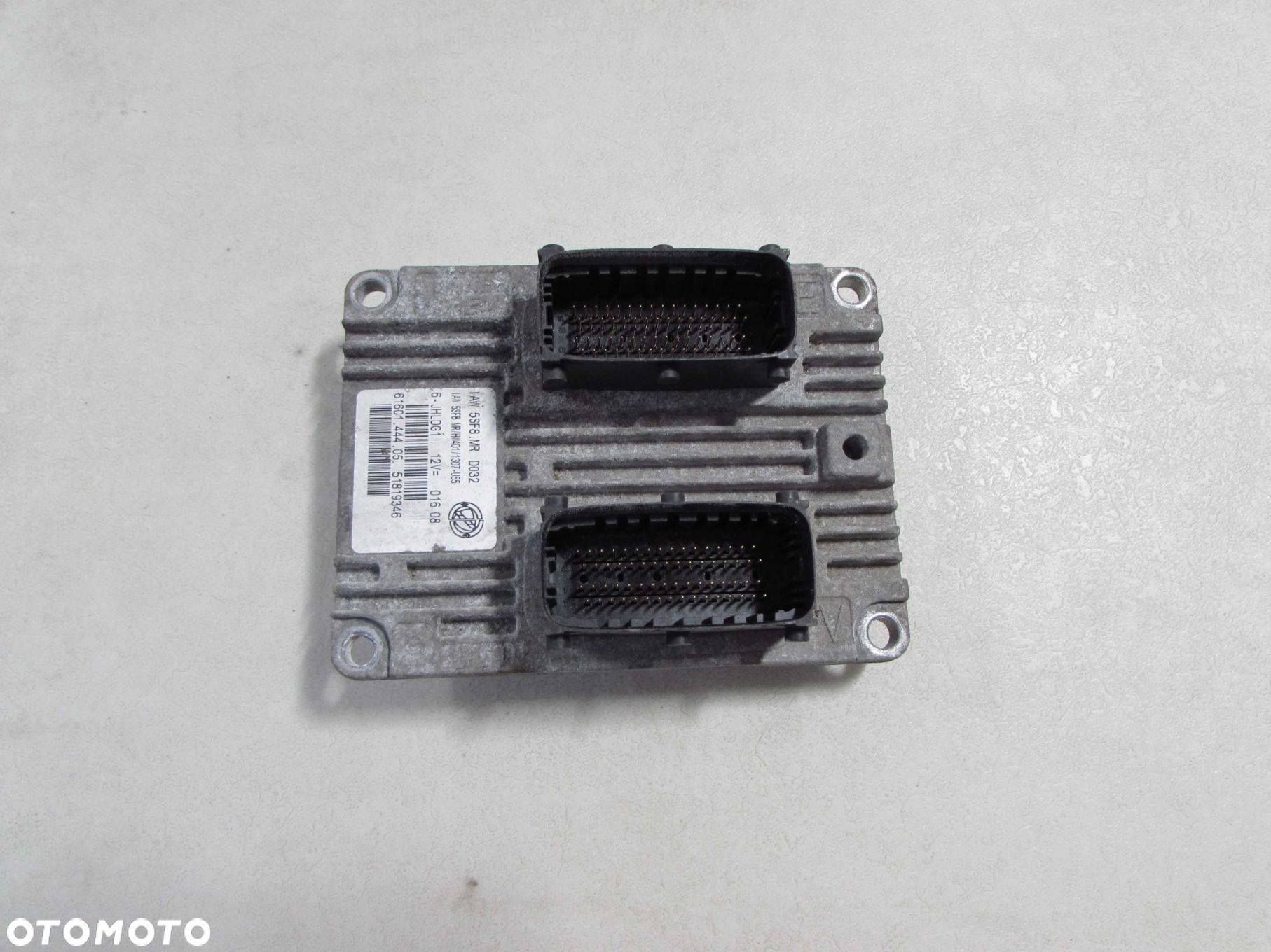 FIAT 500 1.2 8V KOMPUTER STEROWNIK ECU SILNIKA 5SF8 .MR 6160144405 51819346 - 1