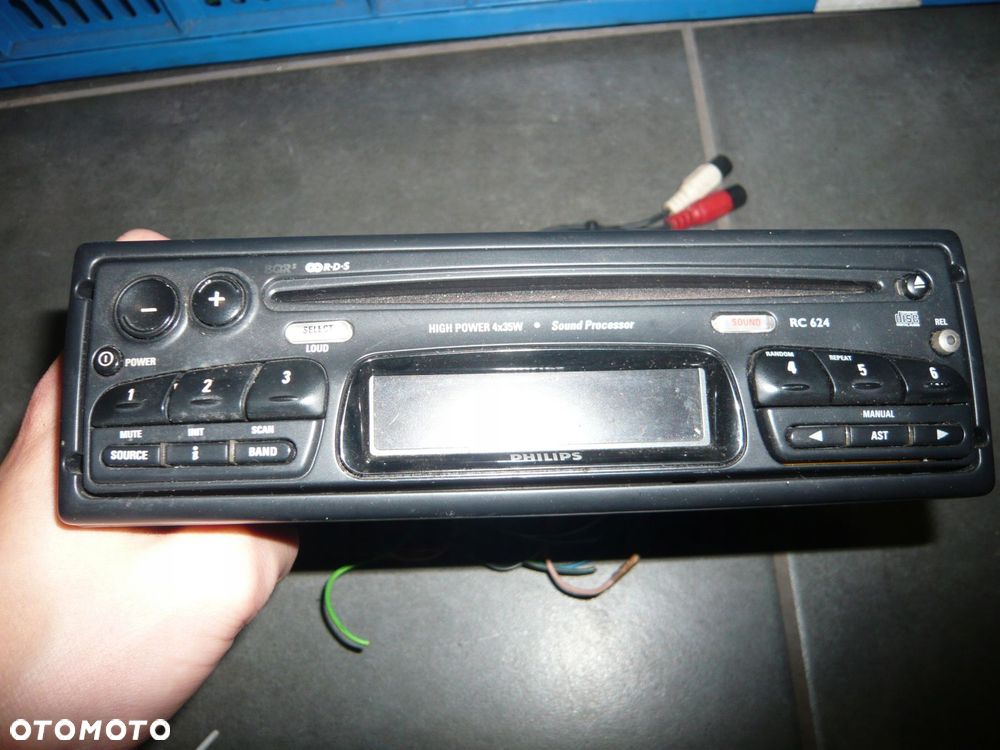 radio cd rc624 philips - 1