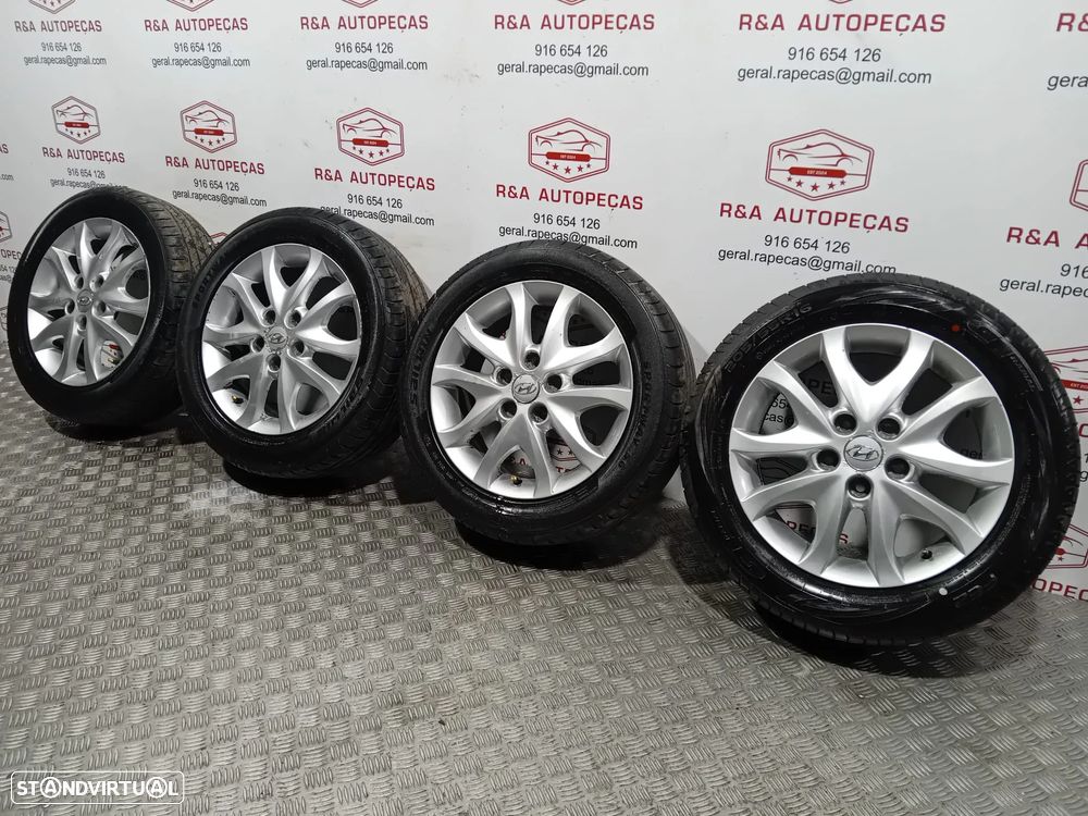 Jantes Hyundai I30 Originais R 16 furação 5x114.3 - 4