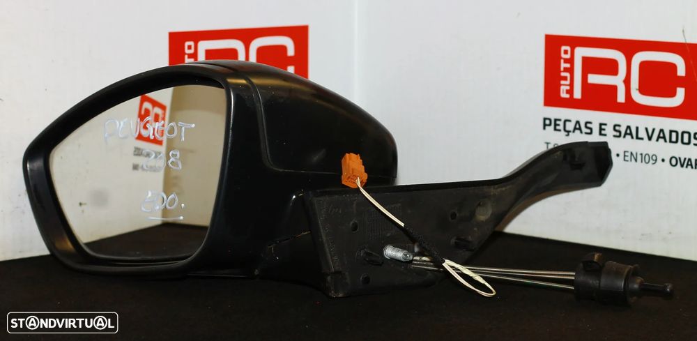 ESPELHO RETROVISOR ESQUERDO PEUGEOT 208 - 2