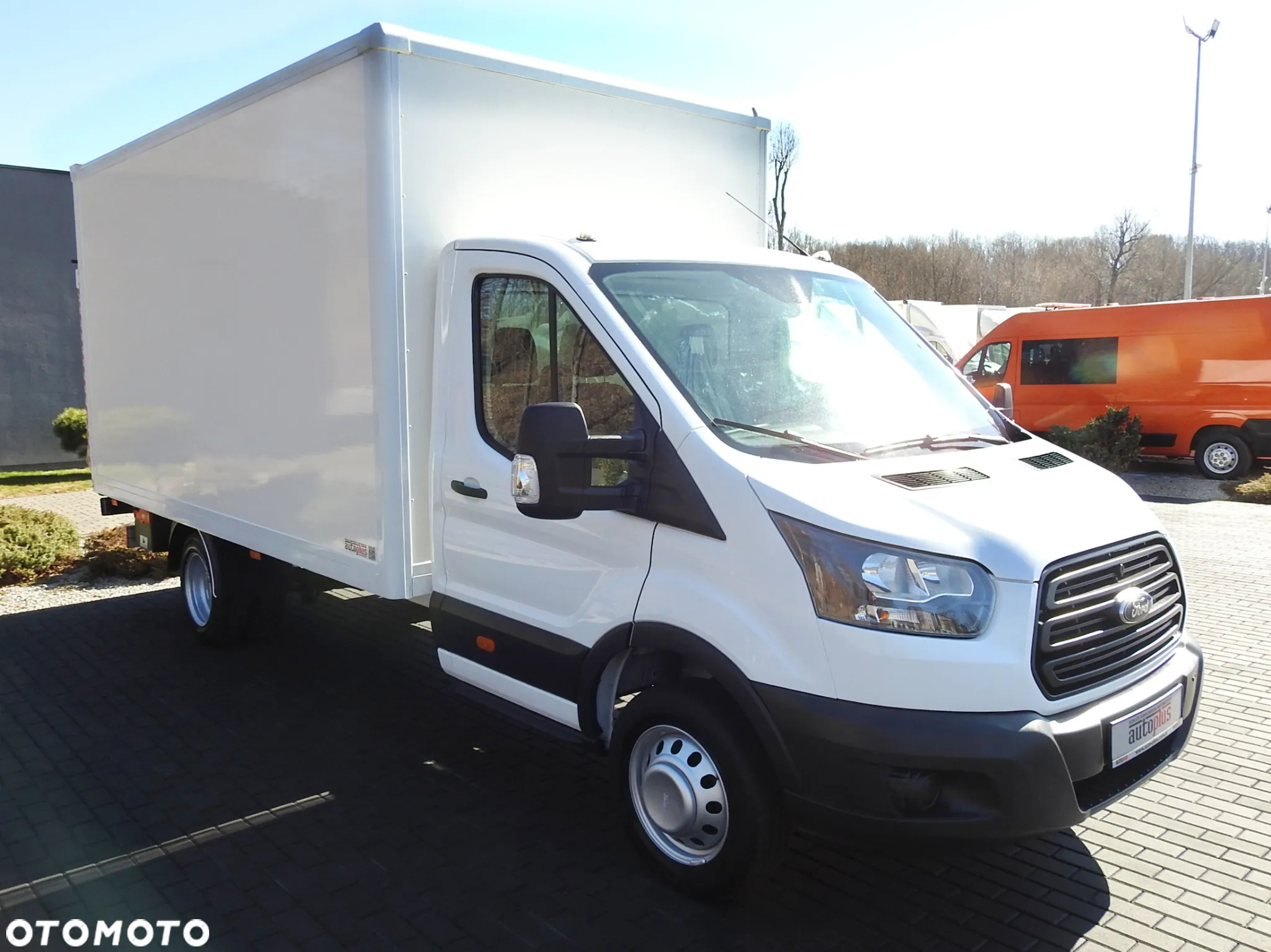 Ford TRANSIT  KONTENER WINDA 8 PALET BLIŹNIACZE KOŁA KLIMATYZACJA 130KM [ K55700 ] - 5